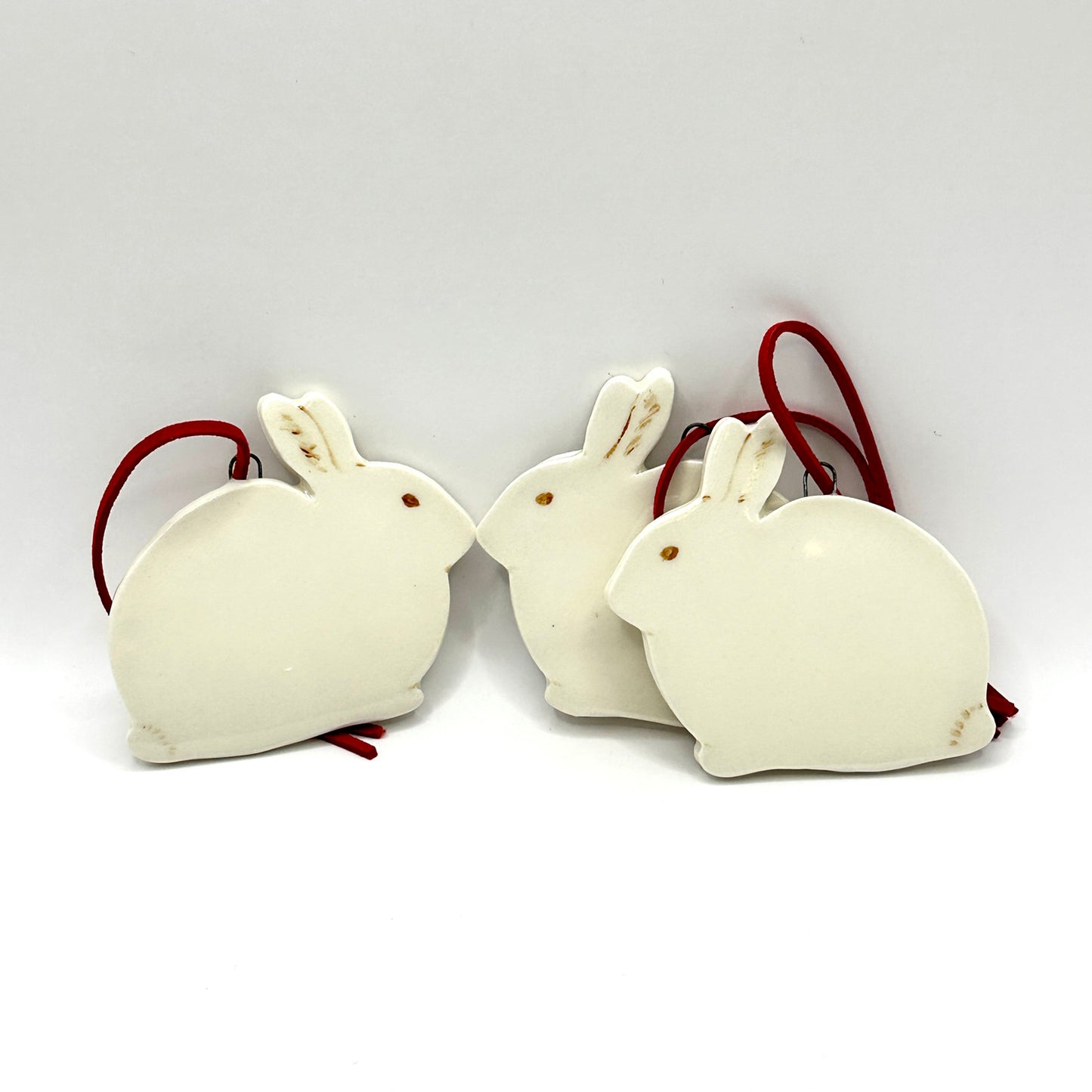 White Rabbit Ornaments