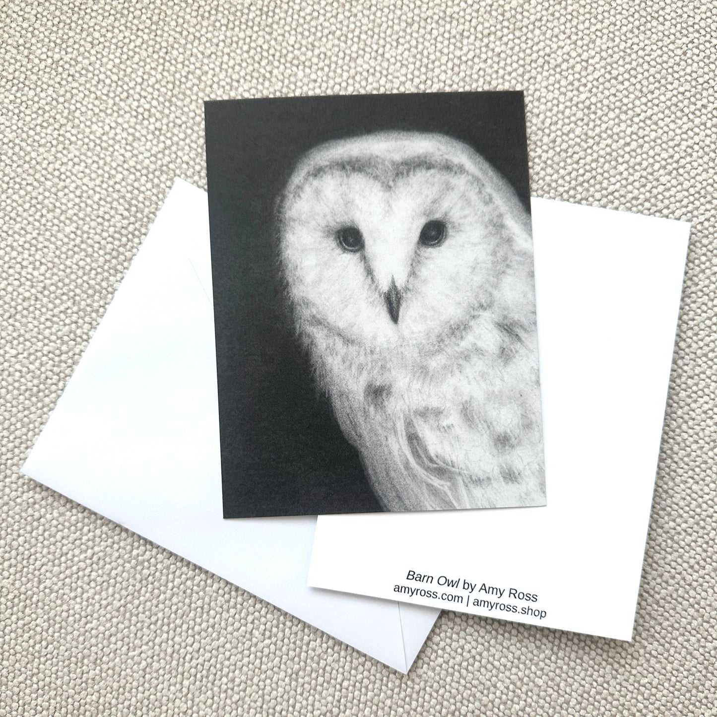 Barn Owl note card