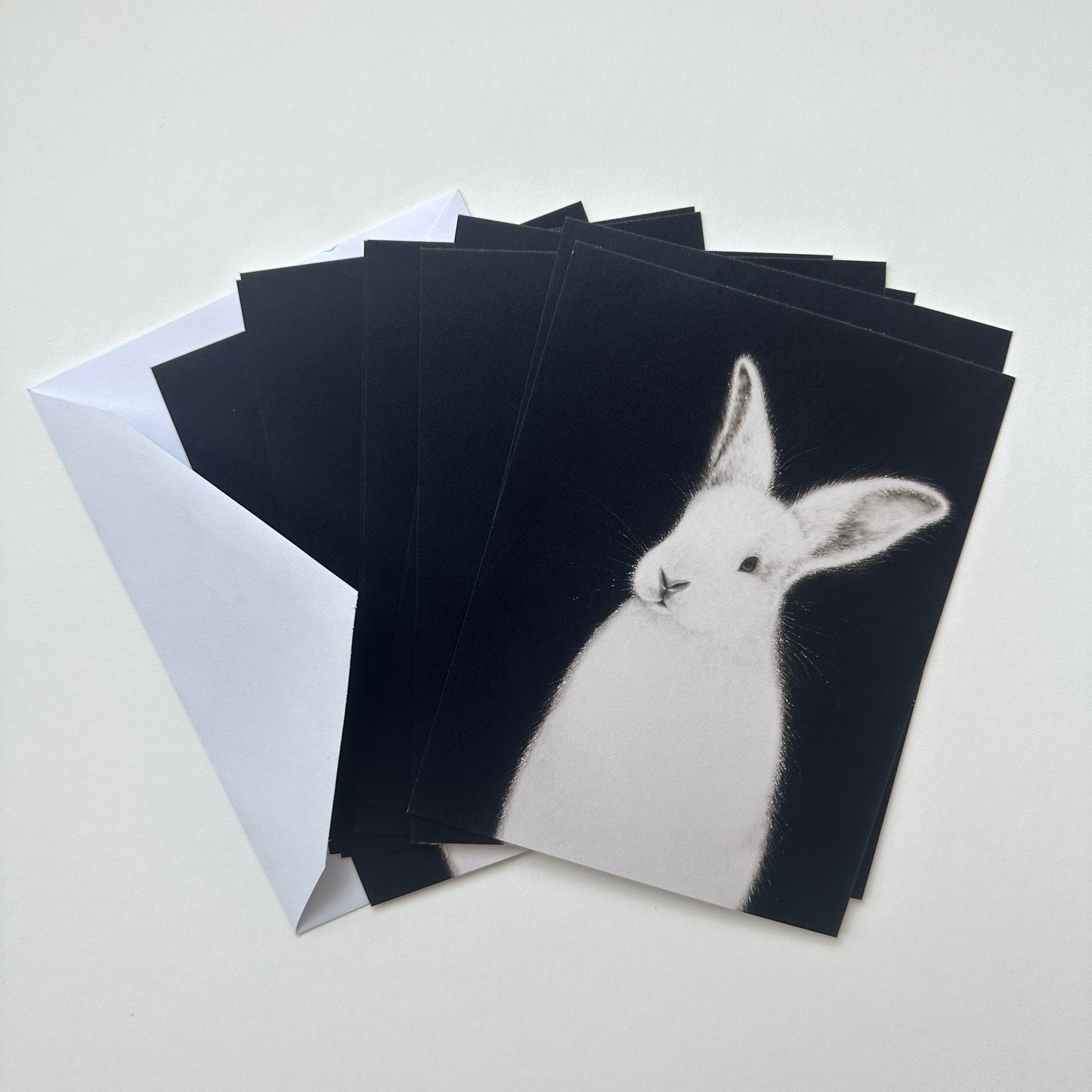 White Rabbit note card