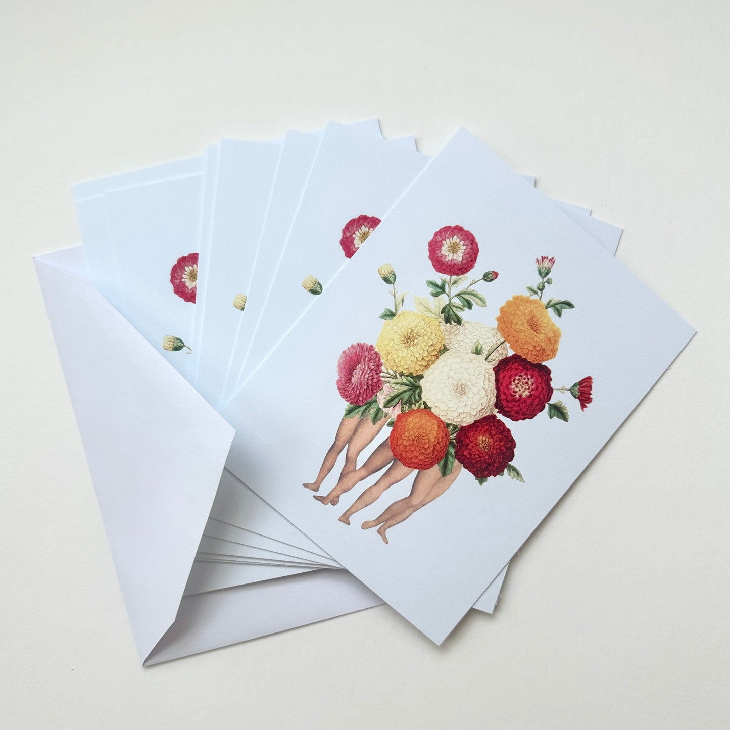 Bouquet note card
