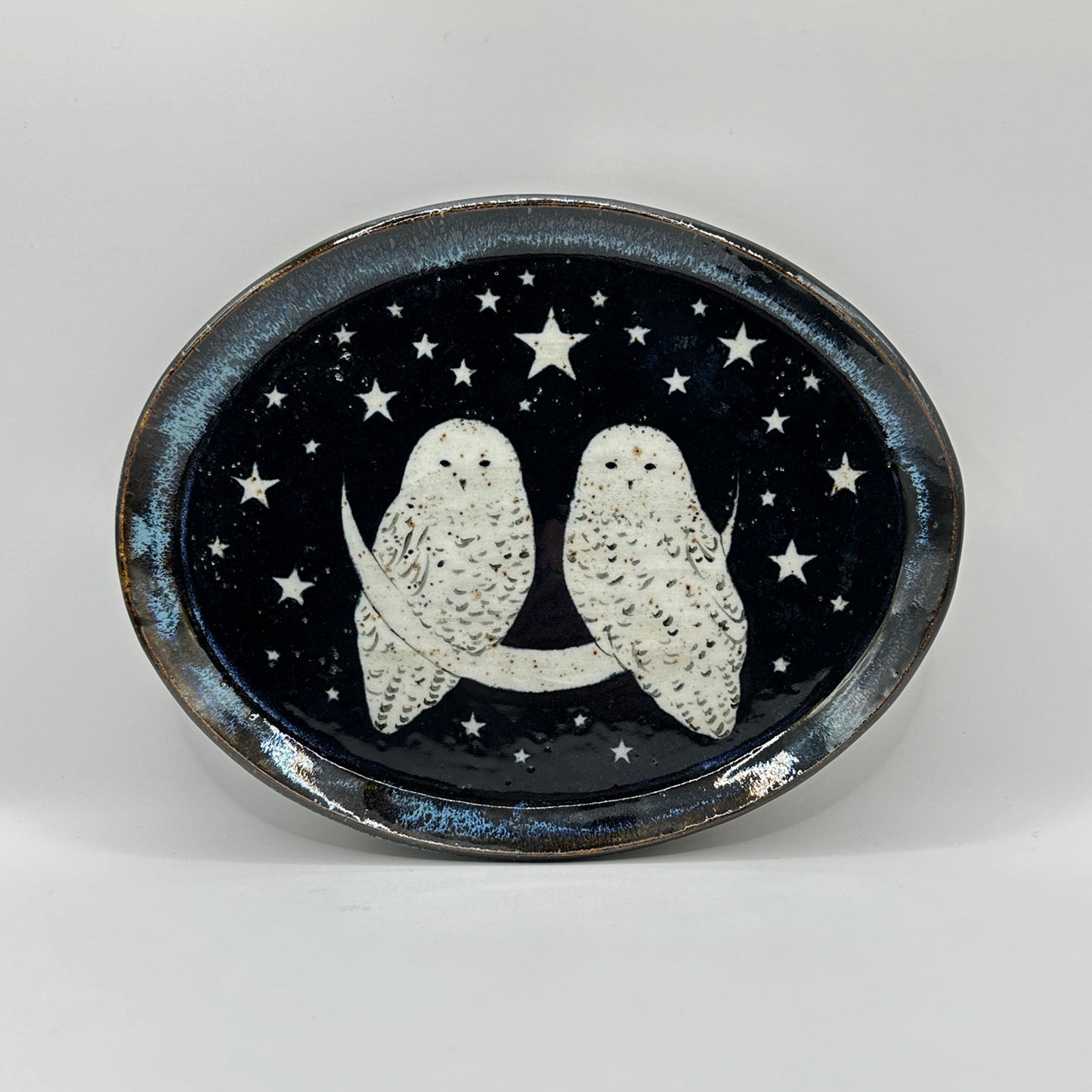Snowy Owl Platter