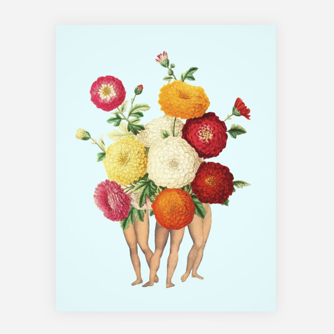 Bouquet note card