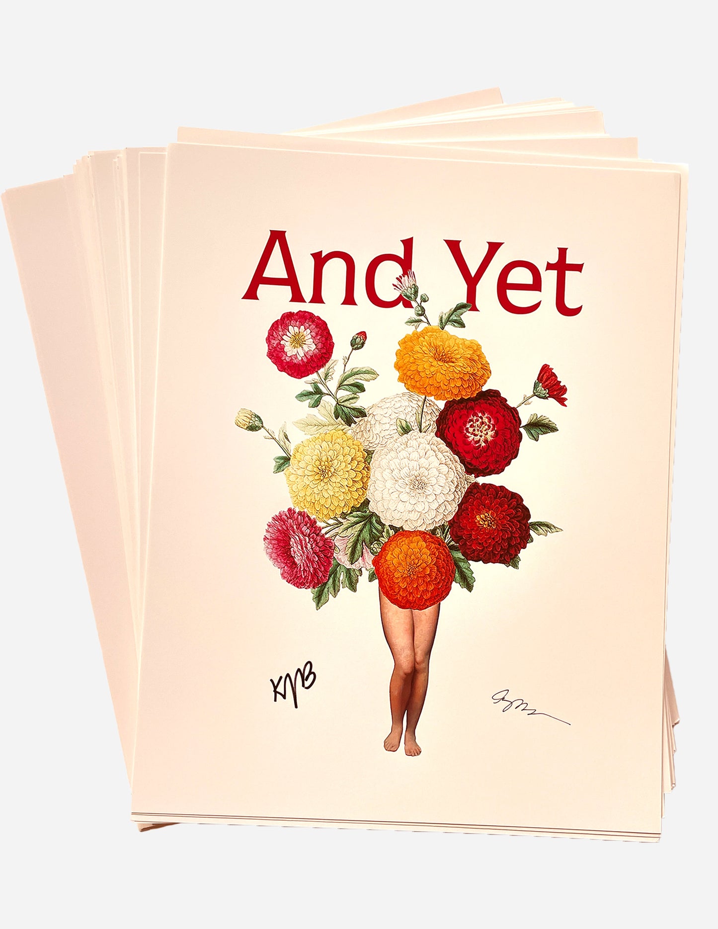 AND YET print - limited edition, signed and numbered, 11x14"