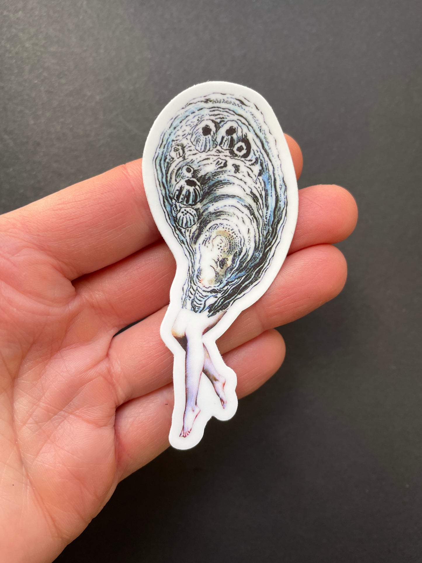 Oyster Gal sticker