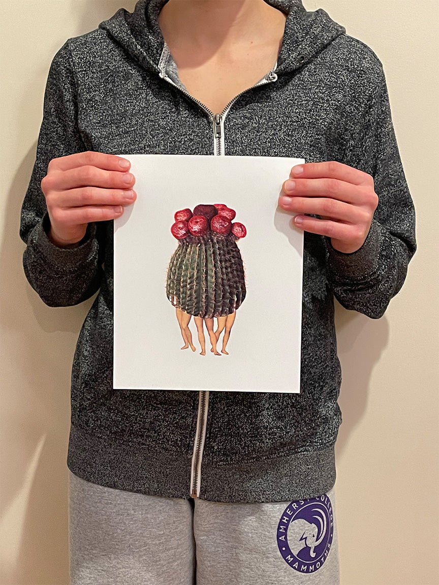Three Graces (Cactus) print