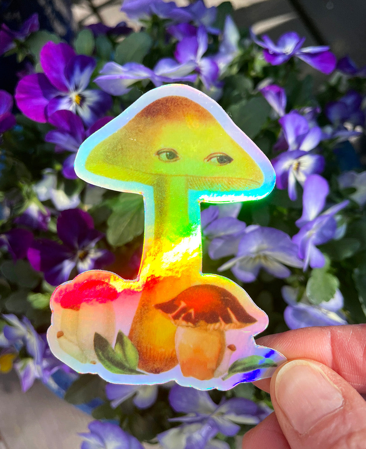 Eyed Shroom sticker