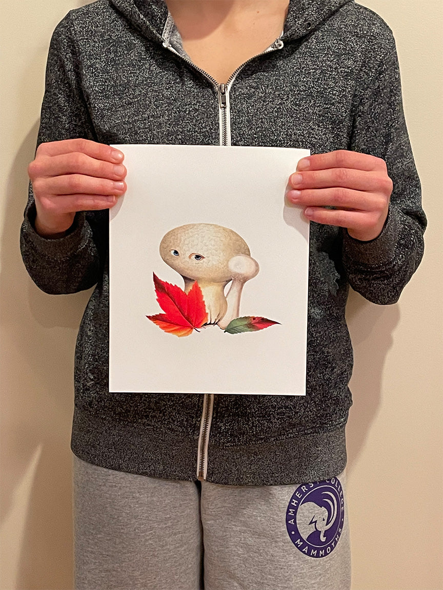 Autumn Shroom print