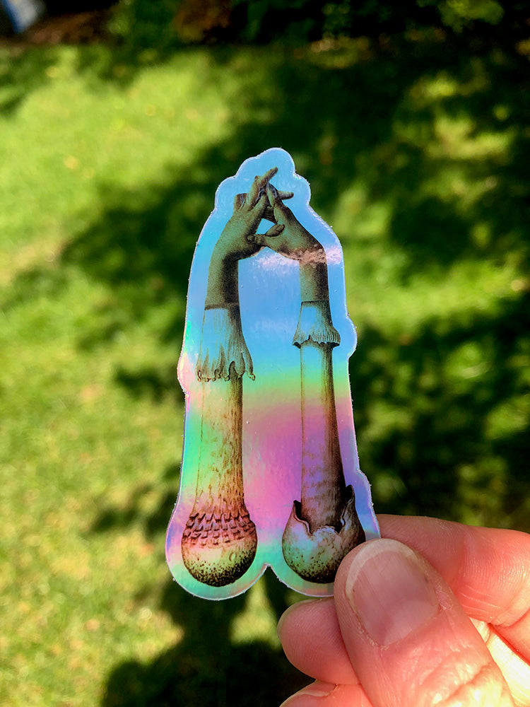 Handshrooms sticker