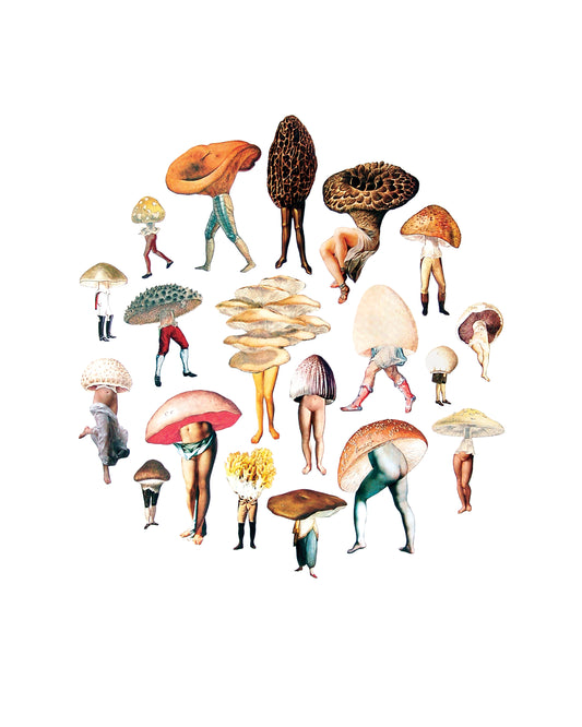 Morphed Multitude print