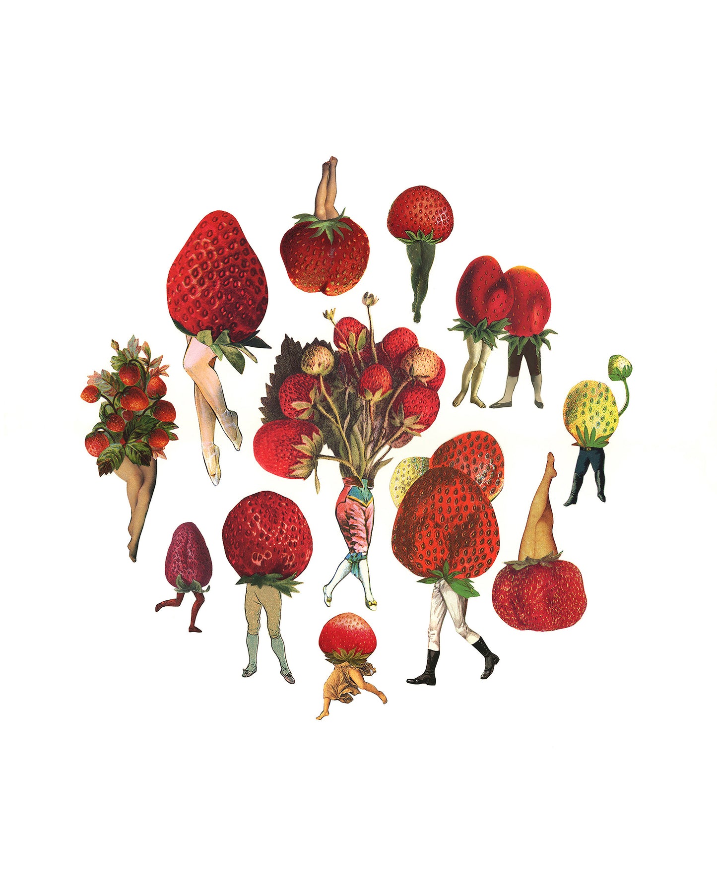 Strawberry Patch print