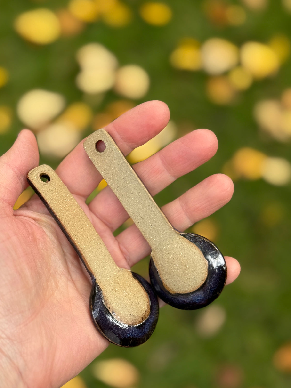 Black Illustrated Spoons