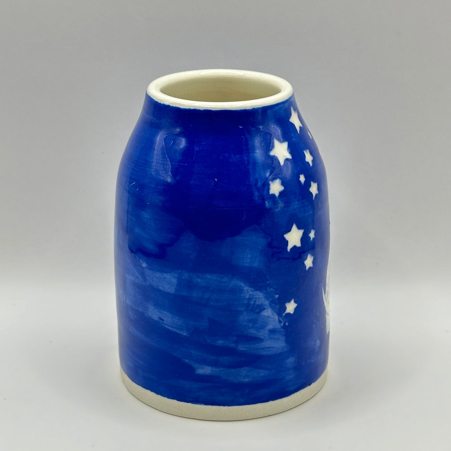 *SECONDS* Blue Owl Vase