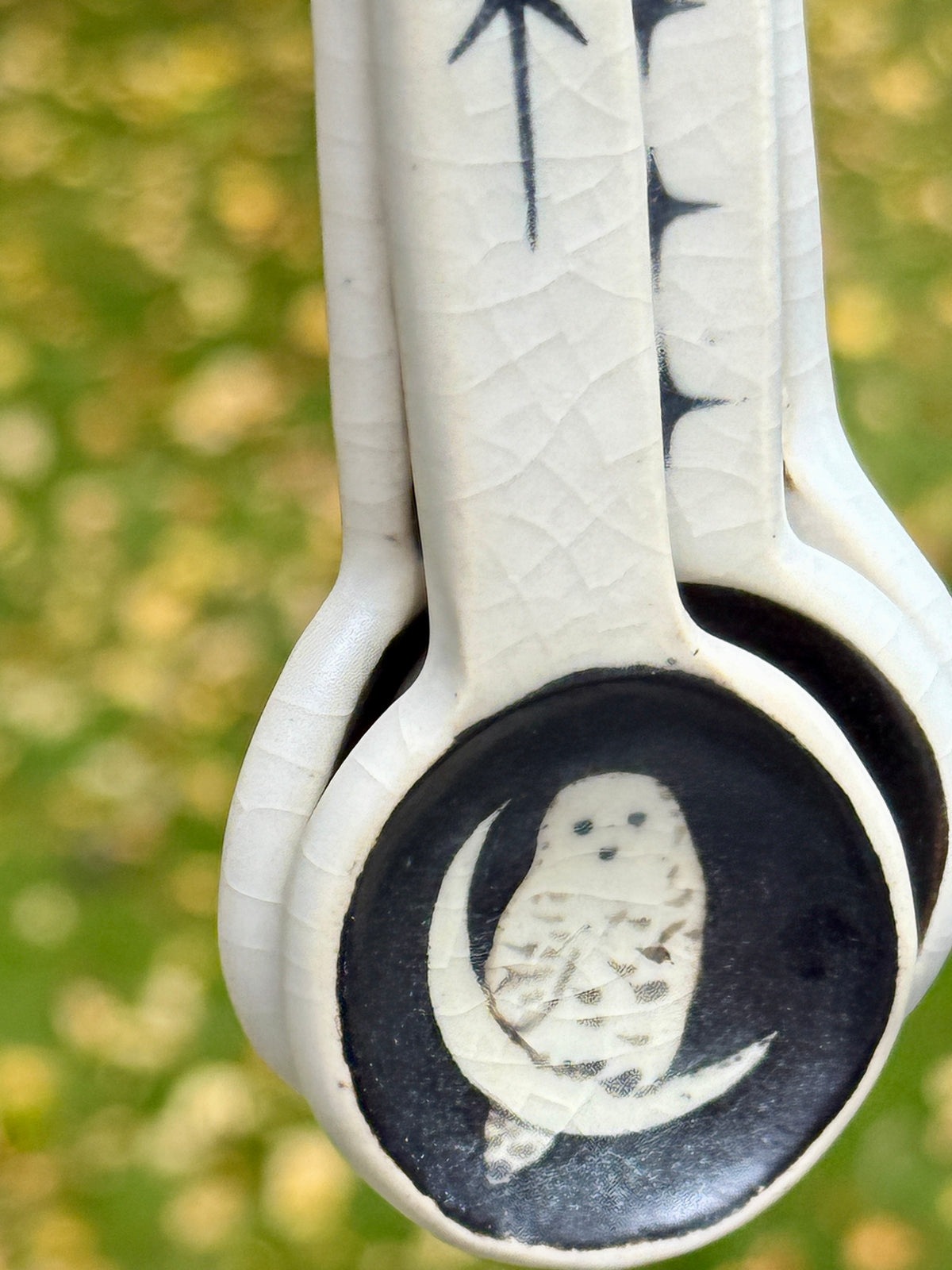 White Illustrated Spoons
