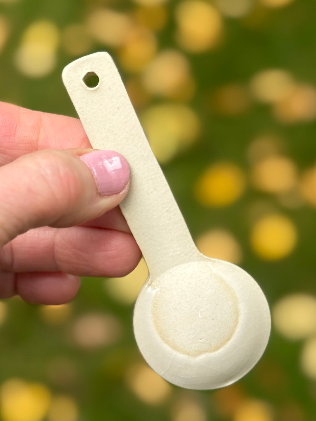 White Illustrated Spoons