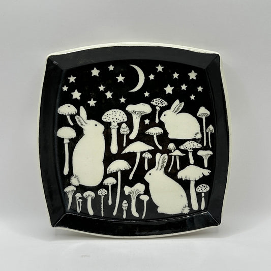 Night Garden Plate