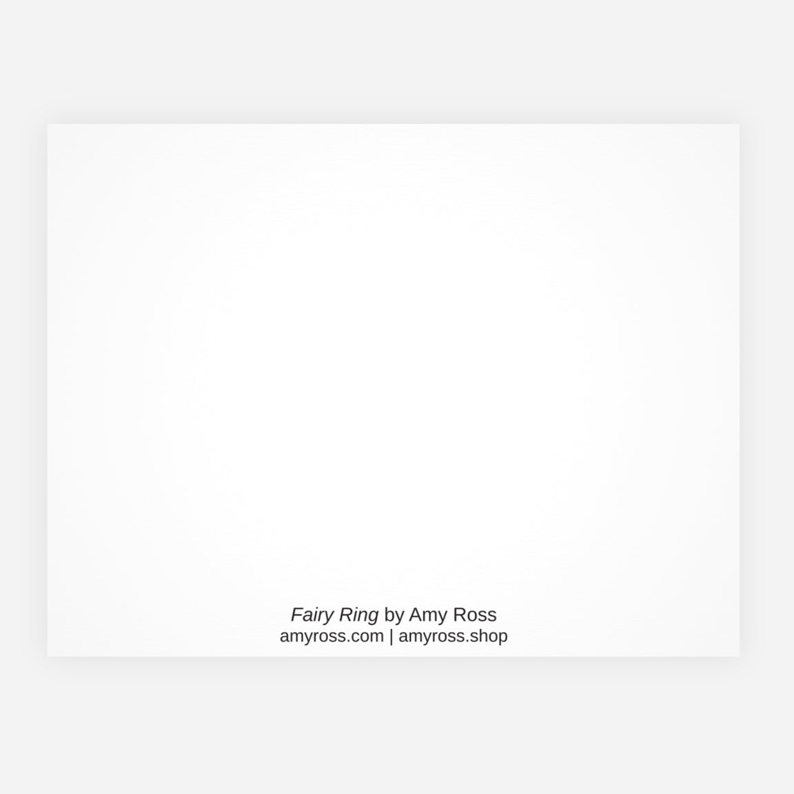 Fairy Ring note card