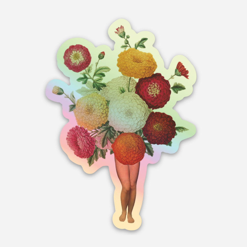 AND YET holographic sticker