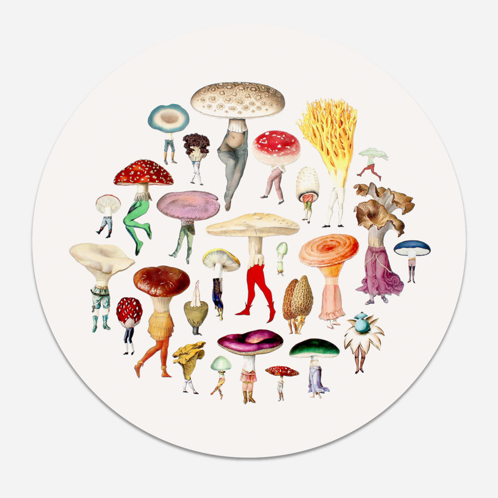 Mushroom Patch coaster