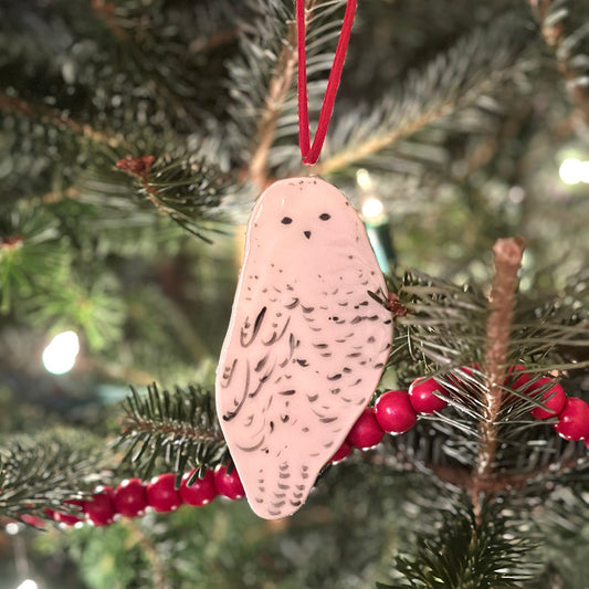 Snowy Owl Ornaments