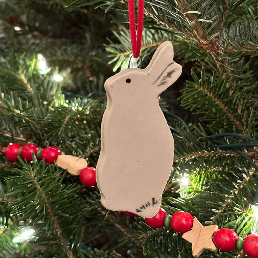 Upright Bunny Ornaments